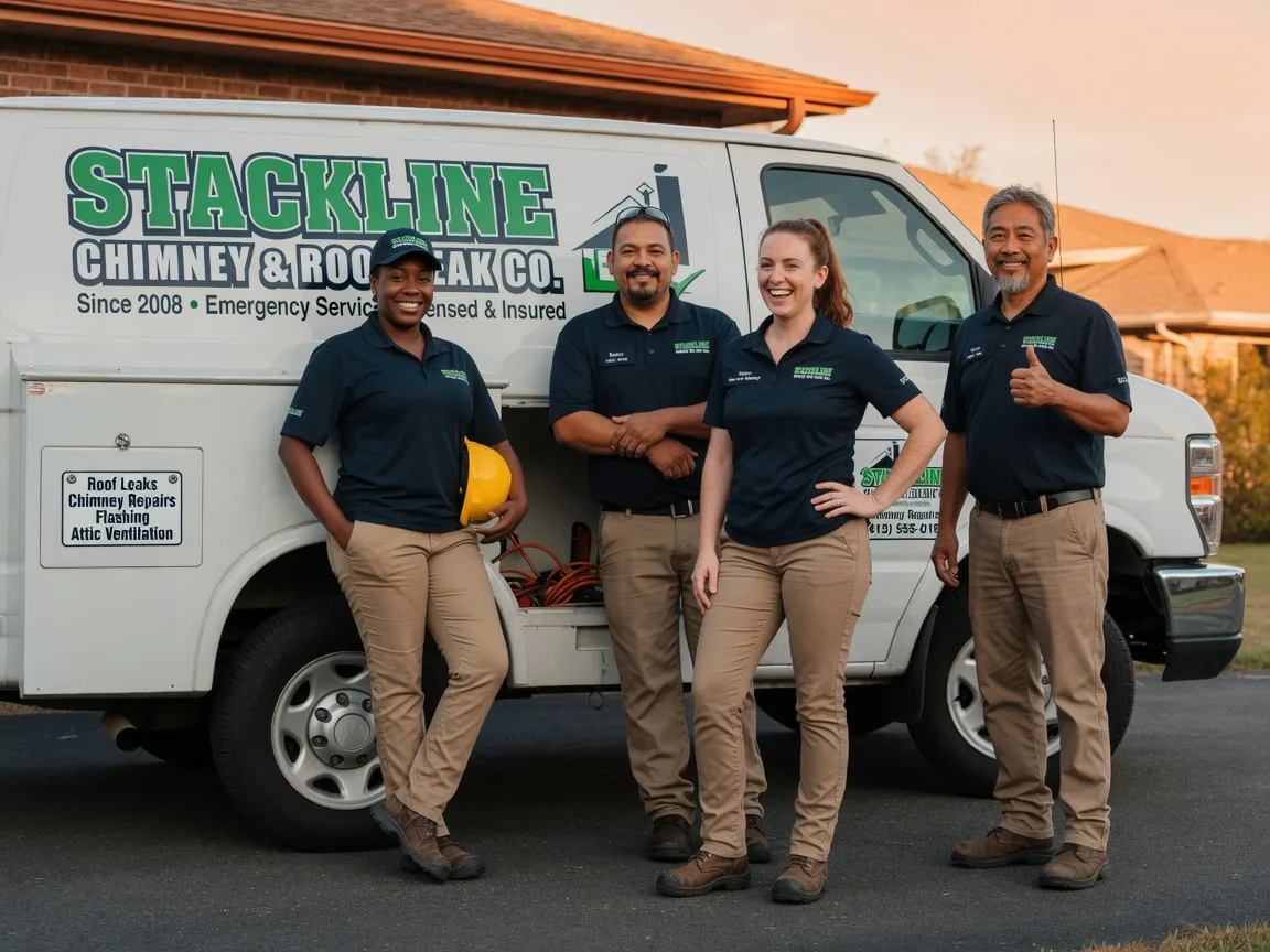 Chimney flashing repair company in Chesapeake, VA